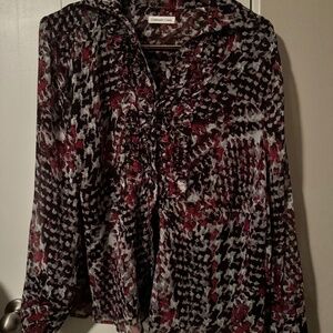 Coldwater Creek Blouse; Button-Up; Long-Sleeved; Size 3X